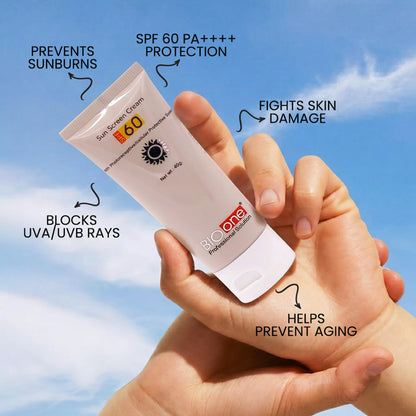 BIOONE SPF 60 SUNSCREEN CREAM